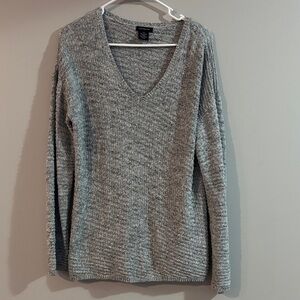 Calvin Klein Jeans Charcoal V-Neck Sweater